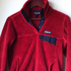 RED Patagonia Fleece